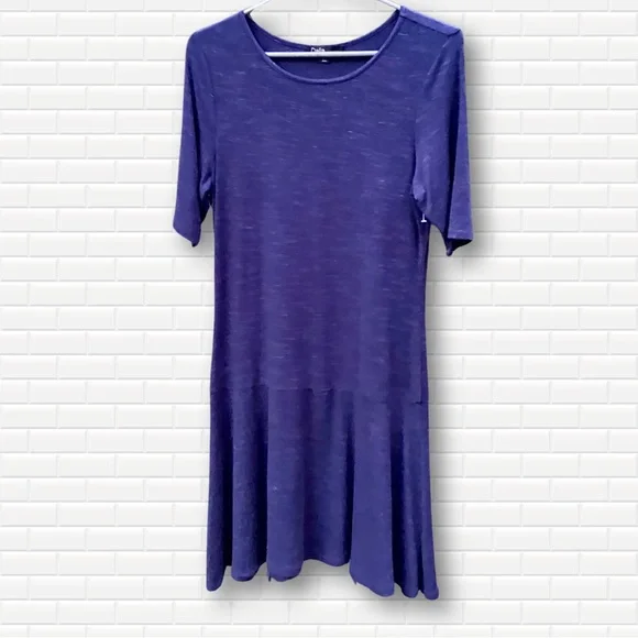 Dalia | Dresses | Dalia Drop Waist Shirt Dress Stretch 34 Sleeve Marled Navy Blue Crewneck Sz M | Poshmark Dalia | Dresses | Dalia Drop Waist Shirt Dress Stretch 34 Sleeve Marled Navy Blue Crewneck Sz M | Poshmark